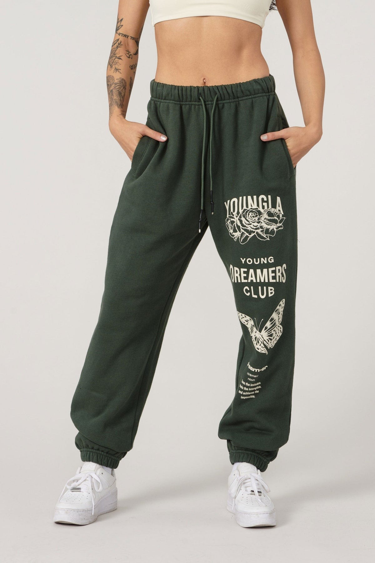 YLAW DREAMERS JOGGERS – FOREST GREEN (AUTHENTIC) – Brofit