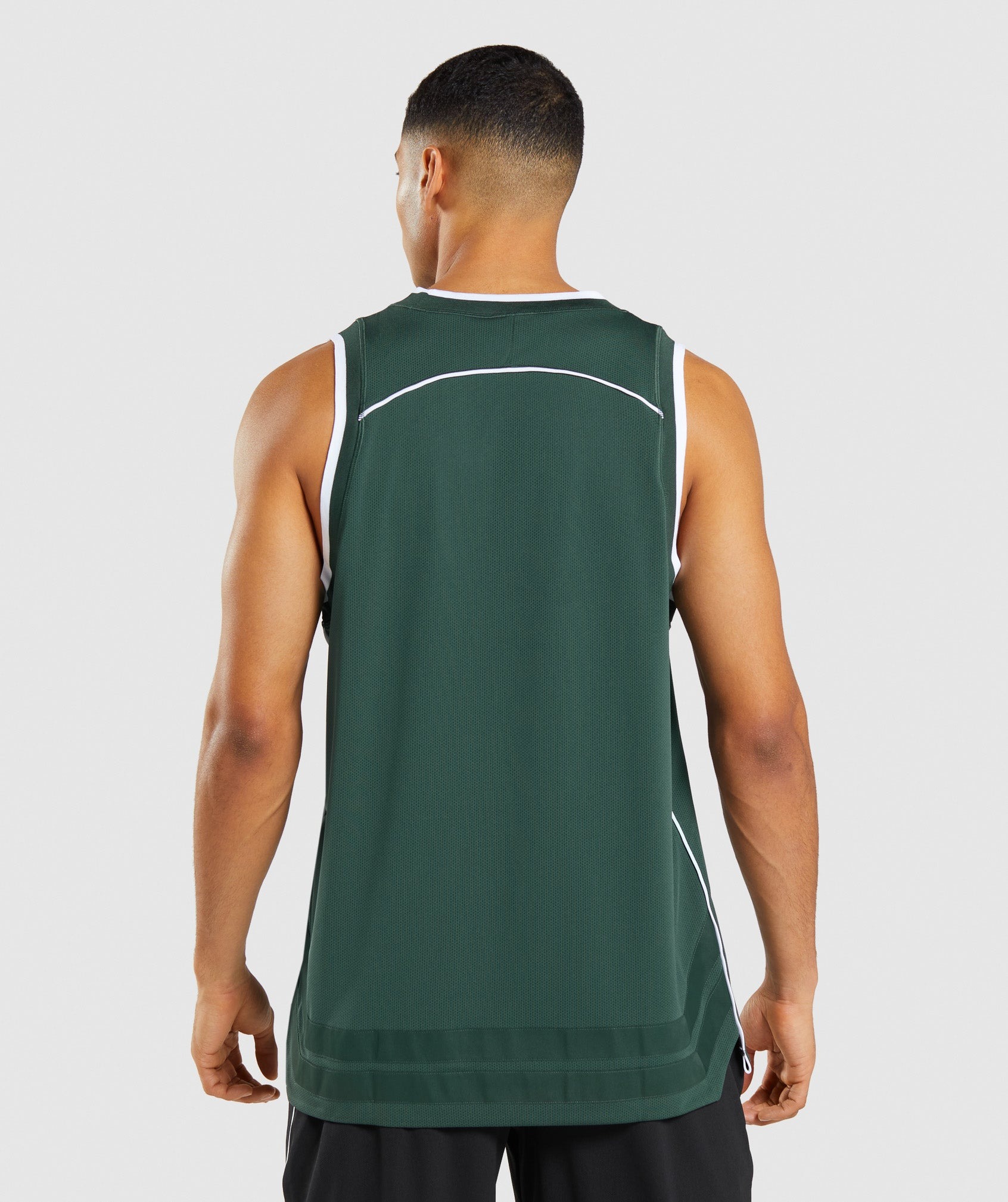 RECESS BASKETBALL TANK – GREEN (AUTHENTIC) – Brofit